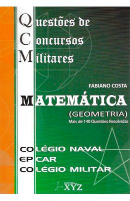 QCM-Questoes-de-concursos-militares---Matematica---geometria