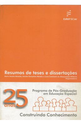RESUMOS-DE-TESES-E-DISSERTACOES---PROGRAMA-DE-POS-GRADUACAO-EM-EDUCACAO-ESPECIAL