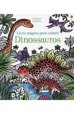 Dinossauros---Livro-magico-para-colorir