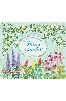 Flores-e-jardins---Livro-com-figurinhas-transfer
