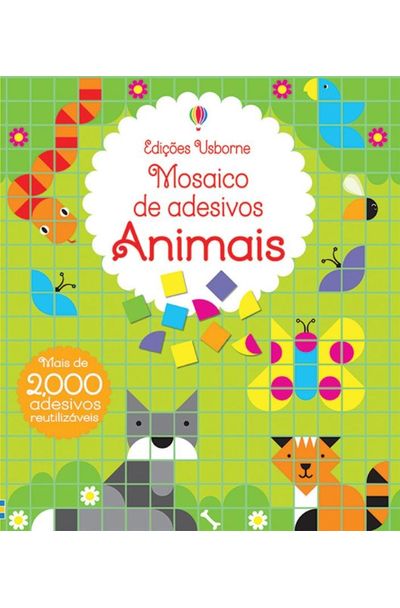 Animais Mosaico De Adesivos Livrariaunesp