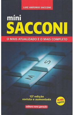 MINI-SACCONI---O-SEU-DICIONARIO-DA-LINGUA-PORTUGUESA---12ª-EDICAO