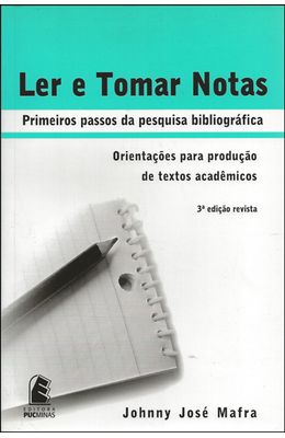 LER-E-TOMAR-NOTAS---PRIMEIROS-PASSOS-DA-PESQUISA-BIBLIOGRAFICA