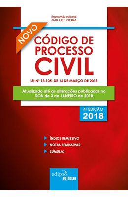 Codigo-de-processo-civil-2018---Mini