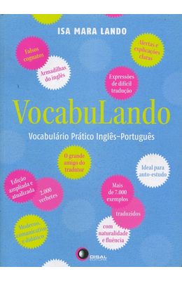 VOCABULANDO---VOCABUL�RIO-PR�TICO-INGL�S-PORTUGU�S