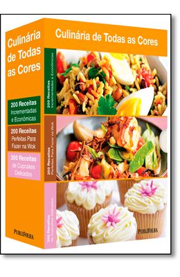 Box-culin�ria-de-todas-as-cores--200-receitas-incrementadas-e-econ�micas-perfeitas-para-fazer-na-wok-e-cupcakes-deliciosos