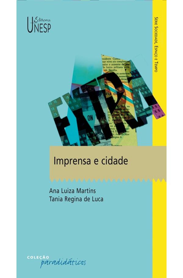 Imprensa e cidade - livrariaunesp