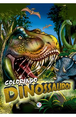 Colorindo-dinossauros