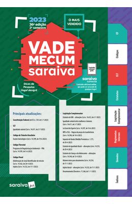 Vade-Mecum-Saraiva---Tradicional---36�-edi��o-2023