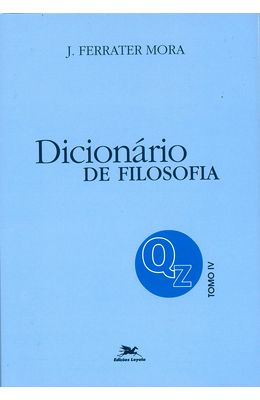 DICION�RIO-DE-FILOSOFIA---TOMO-IV