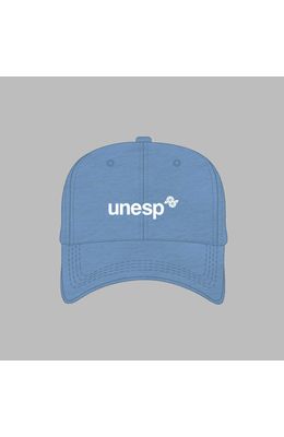 Bone-Dad-Hat-aba-curva-fecho-em-velcro-cor-azul-ciano-e-com-logo-frontal-e-traseiro
