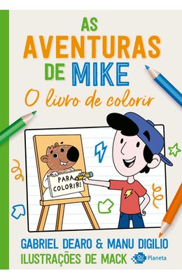 As-aventuras-de-Mike---o-livro-de-colorir