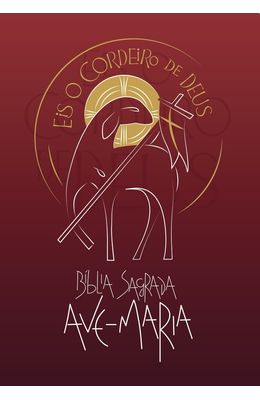 BIBLIA-SAGRADA-AVE-MARIA---EIS-O-CORDEIRO-DE-DEUS---VERMELHA