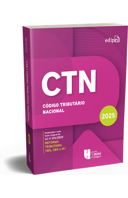 Codigo-Tributario-Nacional-2025---Colecao-MINICODIGOS