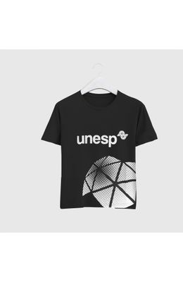 Camiseta-modelo-baby-look-com-estampa-branca-na-frente---COR-PRETA---MANGA-CURTA