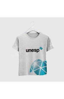Camiseta-modelo-baby-look-com-estampa-azul-na-frente---COR-BRANCA---MANGA-CURTA